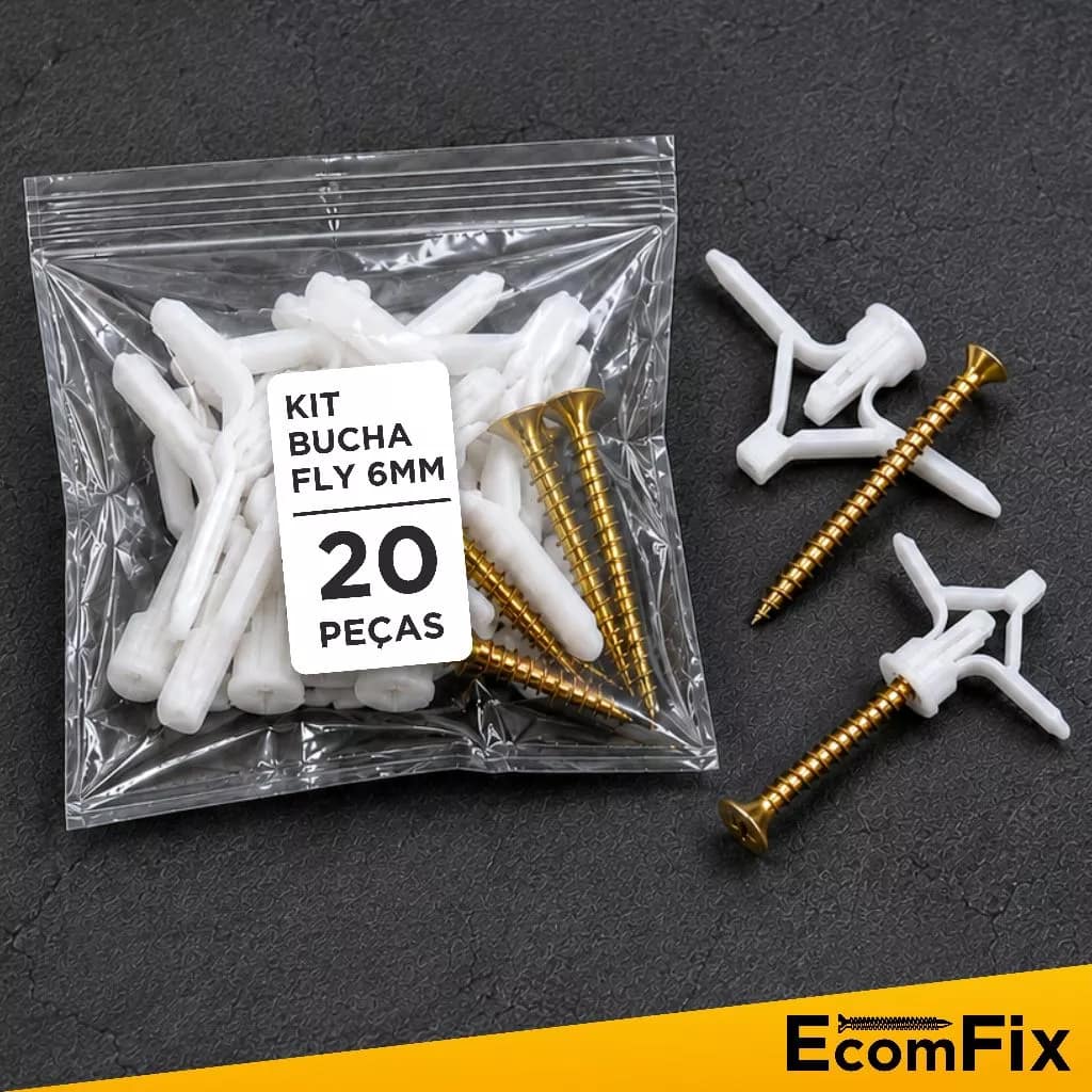 Bucha para DryWall Shopee
