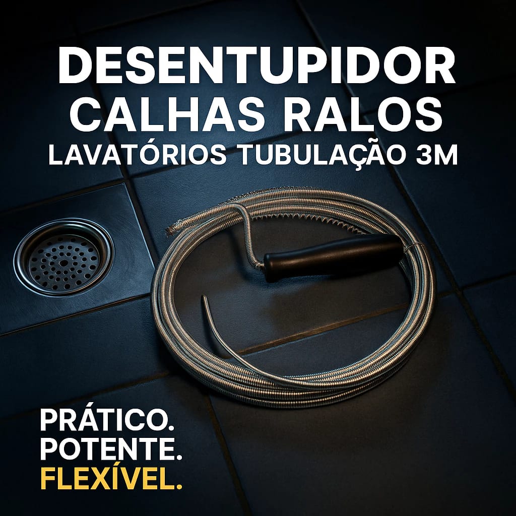 Cabo desentupidor Calhas