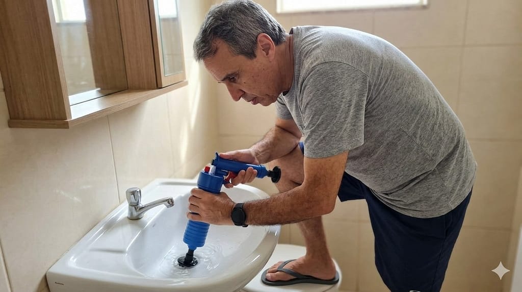 Desentupidor bomba de pressão