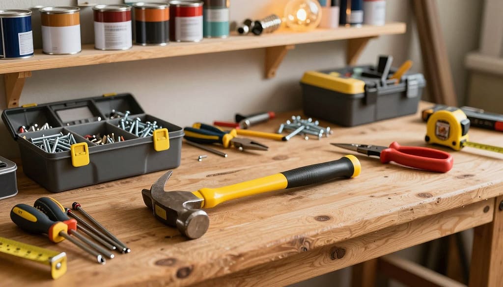 ferramentas para reparos domésticos