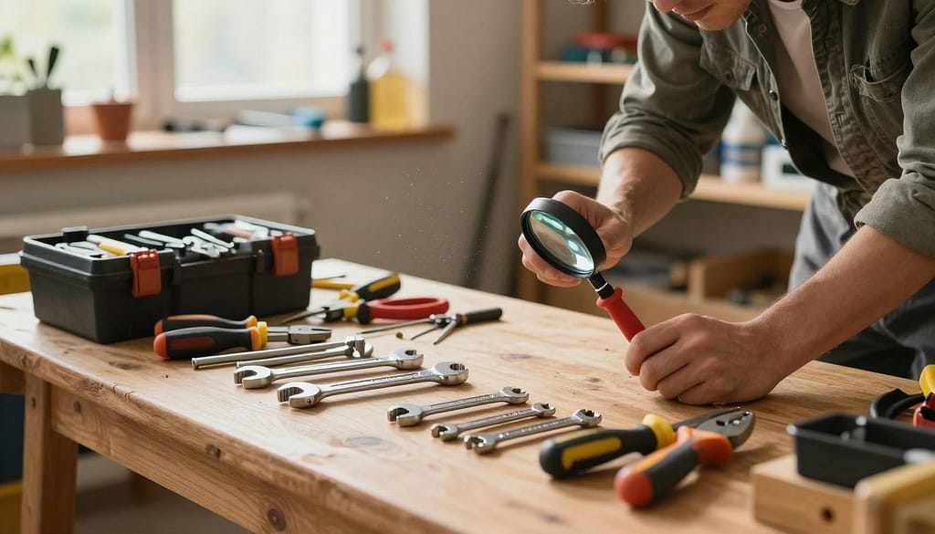 manutenção de ferramentas