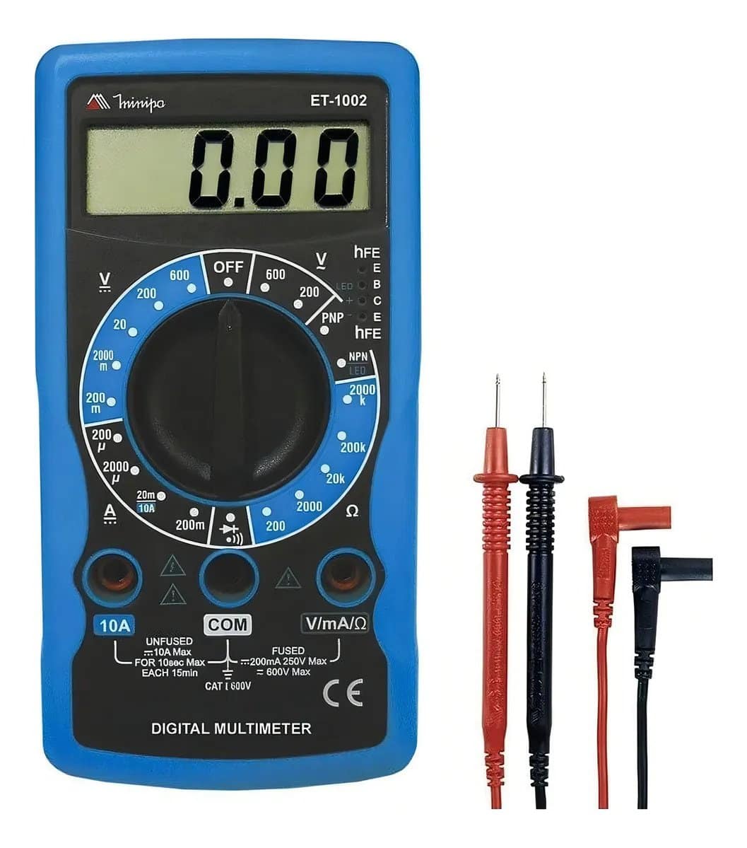 Multimetro digital Minipa ET-1002