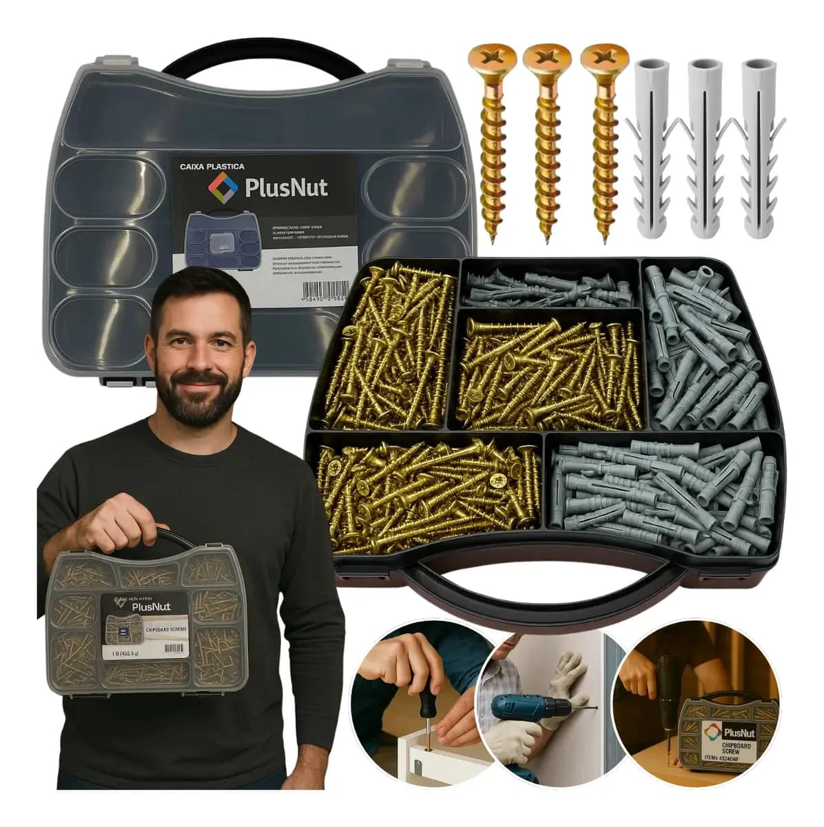 Kit Buchas com Maleta