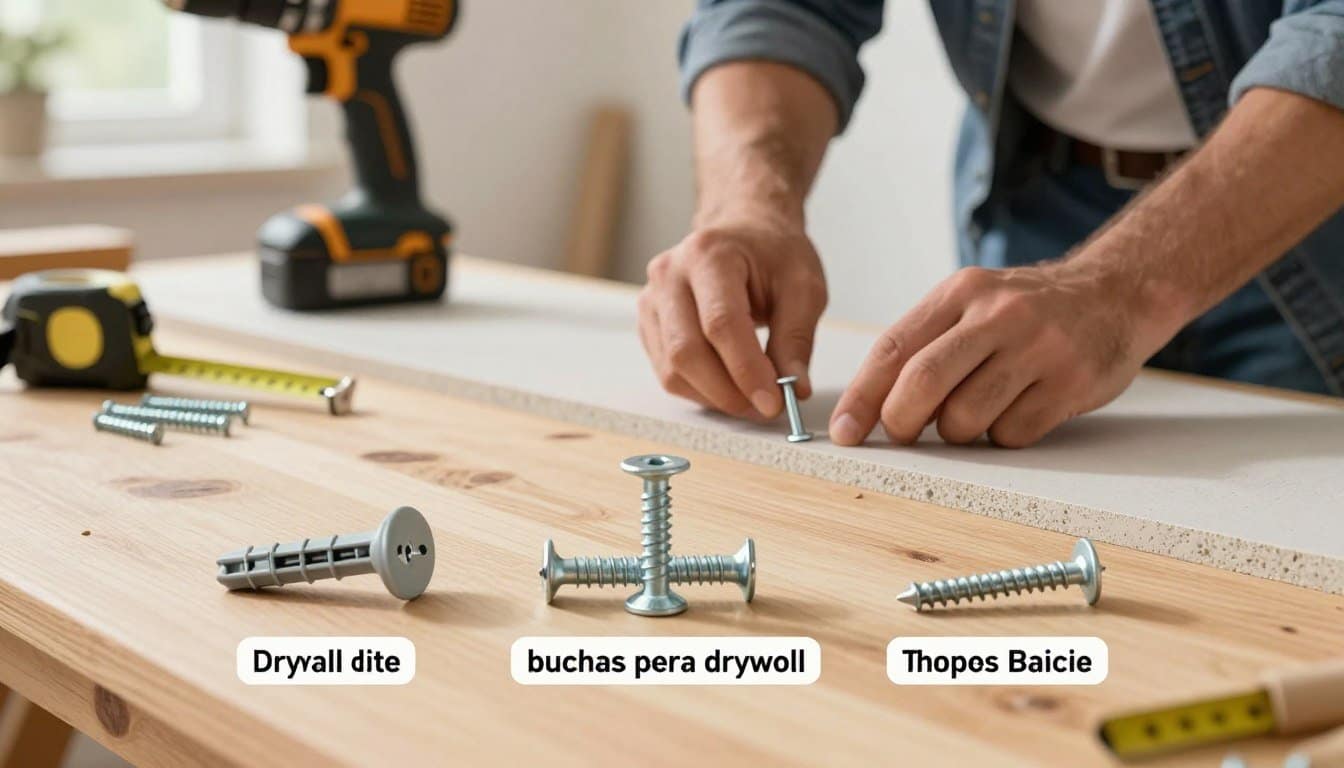 Tipos de buchas para parede: qual usar em cada situação