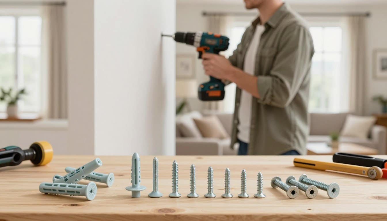 tipos de buchas para parede