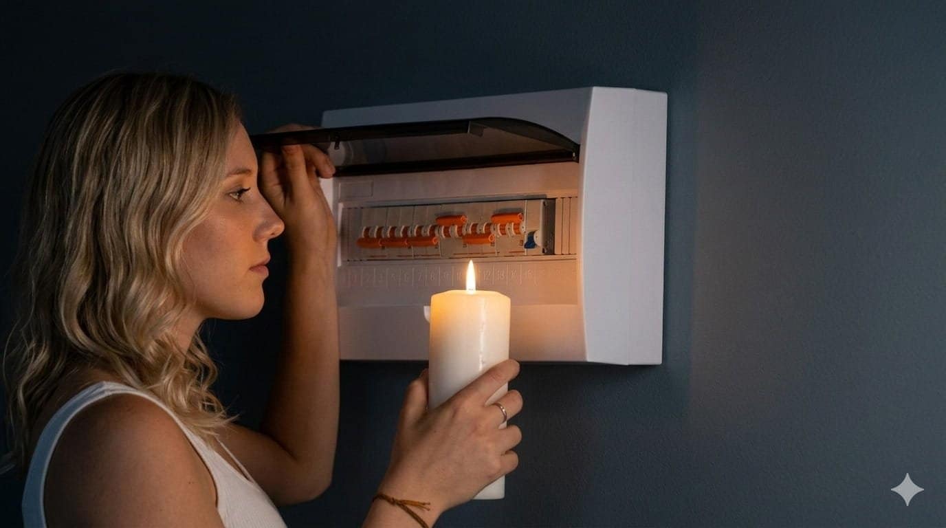 análise de situações disjuntor